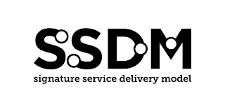 SSDM SIGNATURE SERVICE DELIVERY MODEL logo