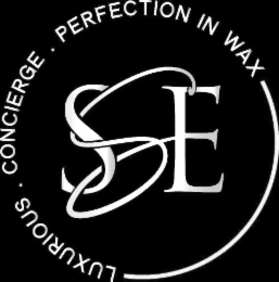 SSE LUXURIOUS · CONCIERGE · PERFECTION IN WAX logo