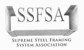 SSFSA SUPREME STEEL FRAMING SYSTEM ASSOCIATION logo