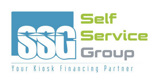 SSG SELF SERVICE GROUP YOUR KIOSK FINANCING PARTNER logo