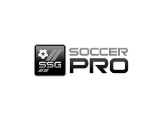 SSG SOCCER PRO logo
