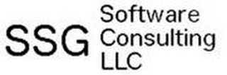 SSG SOFTWARE CONSULTING LLC
