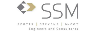 SSM SPOTTS STEVENS MCCOY ENGINEERS AND CONSULTANTS logo