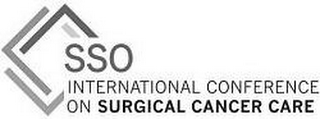 SSO INTERNATIONAL CONFERENCE ON SURGICAL CANCER CARE logo