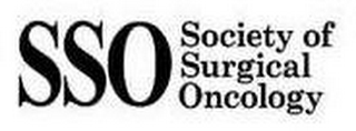SSO SOCIETY OF SURGICAL ONCOLOGY logo