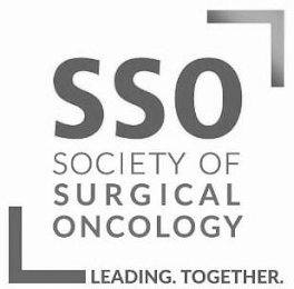 SSO SOCIETY OF SURGICAL ONCOLOGY LEADING. TOGETHER. logo