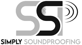 SSP SIMPLY SOUNDPROOFING logo