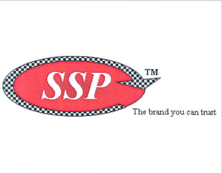 SSP THE BRAND YOU CAN TRUST logo