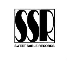 SSR SWEET SABLE RECORDS logo