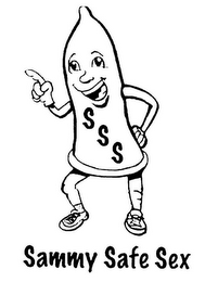 SSS SAMMY SAFE SEX logo