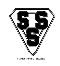 SSS SUPER SPORT SHORTS logo