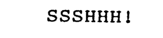 SSSHHH! logo