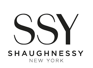 SSY SHAUGHNESSY NEW YORK logo