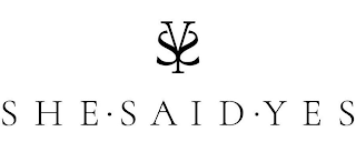 SSY SHE · SAID · YES logo