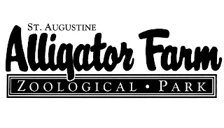ST. AUGUSTINE ALLIGATOR FARM ZOOLOGICAL • PARK logo