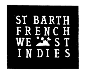 ST BARTH FRENCH WEST INDIES logo