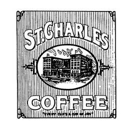 ST. CHARLES COFFEE "EVERY CUP'S A CUP OF JOY" logo