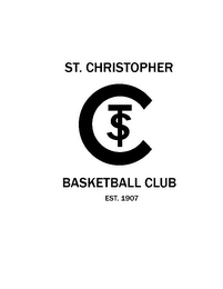 ST. CHRISTOPHER BASKETBALL CLUB STC EST. 1907 logo