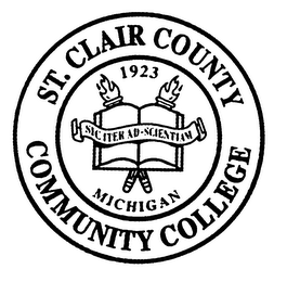ST. CLAIR COUNTY COMMUNITY COLLEGE 1923 MICHIGAN SIC ITER AD - SCIENTIAM