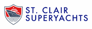 ST. CLAIR SUPERYACHTS logo