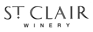 ST CLAIR WINERY logo