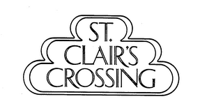 ST. CLAIR'S CROSSING logo