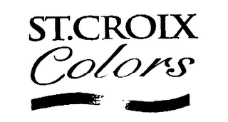 ST. CROIX COLORS logo