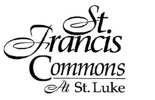 ST. FRANCIS COMMONS AT ST. LUKE logo