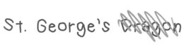 ST. GEORGE' DRAGON logo