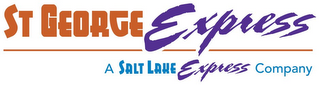 ST. GEORGE EXPRESS A SALT LAKE EXPRESS COMPANY logo