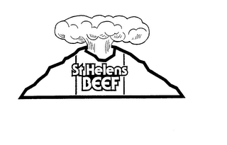 ST HELENS BEEF logo