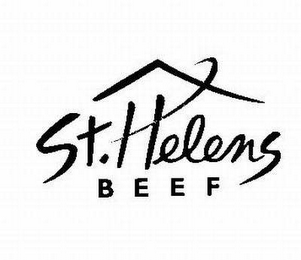 ST. HELENS BEEF logo