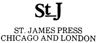 ST J ST. JAMES PRESS CHICAGO AND LONDON logo