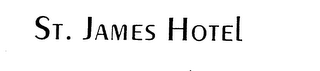 ST. JAMES HOTEL logo