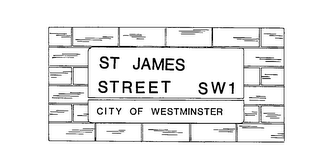 ST JAMES STREET SW1 CITY OF WESTMINSTER logo