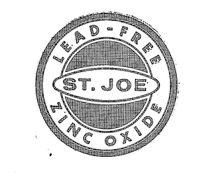 ST. JOE LEAD-FREE ZINC OXIDE logo