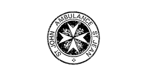 ST JOHN AMBULANCE ST JEAN logo