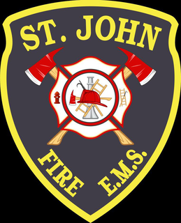 ST. JOHN FIRE E.M.S. logo