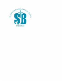 ST. JOHN THE BAPTIST CATHOLIC SCHOOL SJB MILPITAS logo