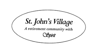 ST. JOHNS VILLAGE A RETIREMENT COMMUNITY WITH SPIRIT logo