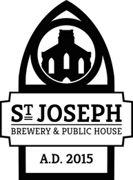 ST. JOSEPH BREWERY & PUBLIC HOUSE A.D. 2015 logo