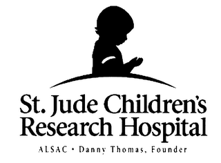 ST. JUDE CHILDREN'S RESEARCH HOSPITAL ALSAC DANNY THOMAS, FOUNDER logo