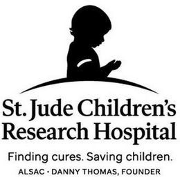 ST. JUDE CHILDREN'S RESEARCH HOSPITAL FINDING CURES. SAVING CHILDREN. ALSAC ·  DANNY THOMAS, FOUNDER logo