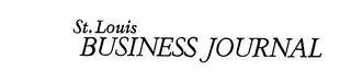 ST. LOUIS BUSINESS JOURNAL logo