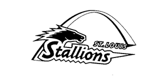 ST. LOUIS STALLIONS logo