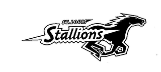 ST. LOUIS STALLIONS logo