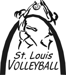 ST. LOUIS VOLLEYBALL logo