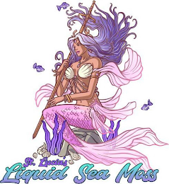 ST. LUCIA'S LIQUID SEA MOSS logo