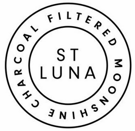 ST LUNA CHARCOAL FILTERED MOONSHINE logo