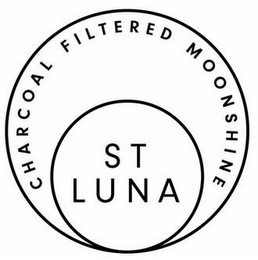 ST LUNA CHARCOAL FILTERED MOONSHINE logo